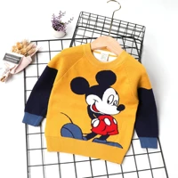 fall clothes for toddler girls knite kids sweaters mickey mouse warm boys tops winter little childrens outfits teen clothes