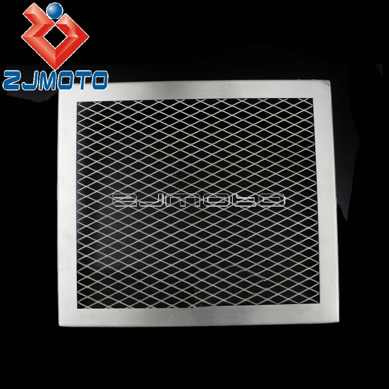 Мотоциклетные аксессуары серебристая защитная накладка на переднюю решетку