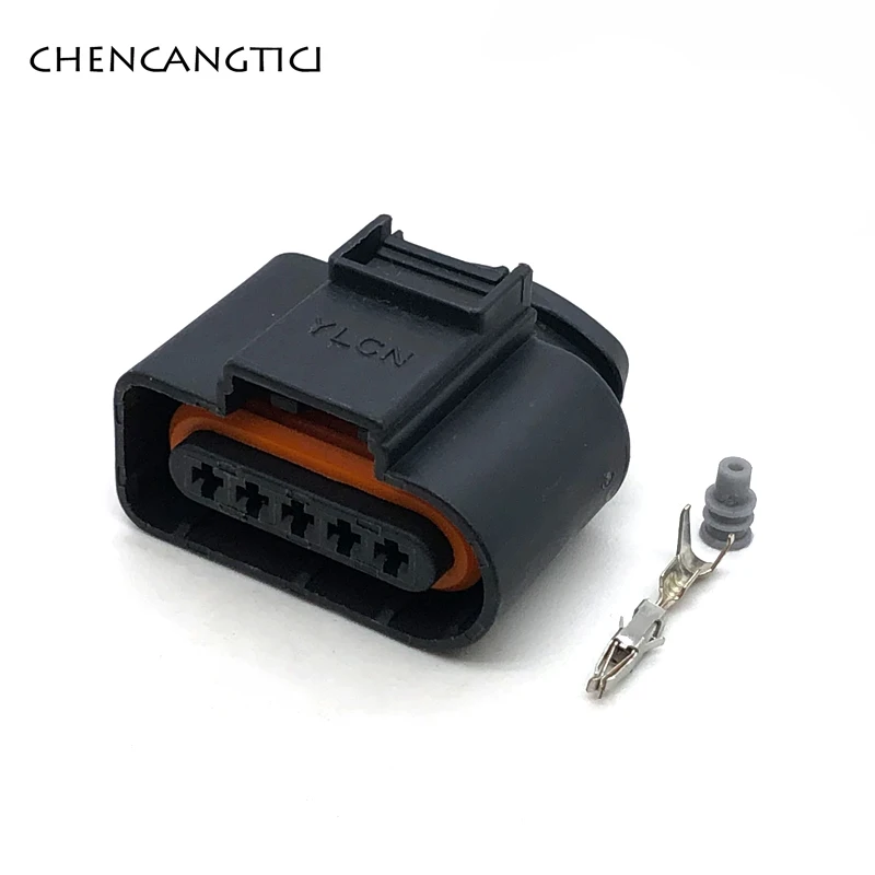 1 комплект 5 Pin Way Air Flow разъем корпус гнездо для VW Jetta GTI Passat B6 Skoda 6N0973705 6N0973805 1J0973705