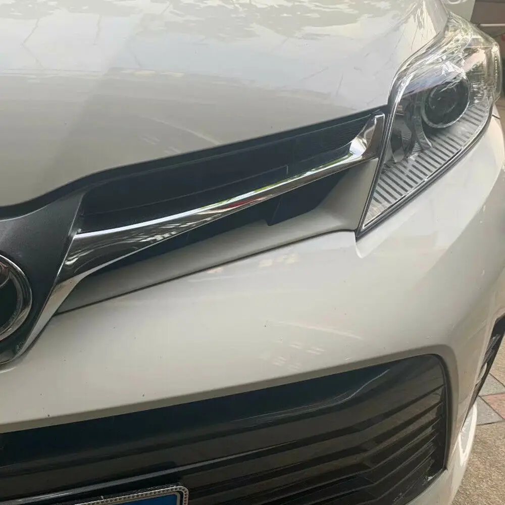 

For Toyota Sienna 2019-2020 Chrome Front Center Grilles Grill Cover Trim Molding
