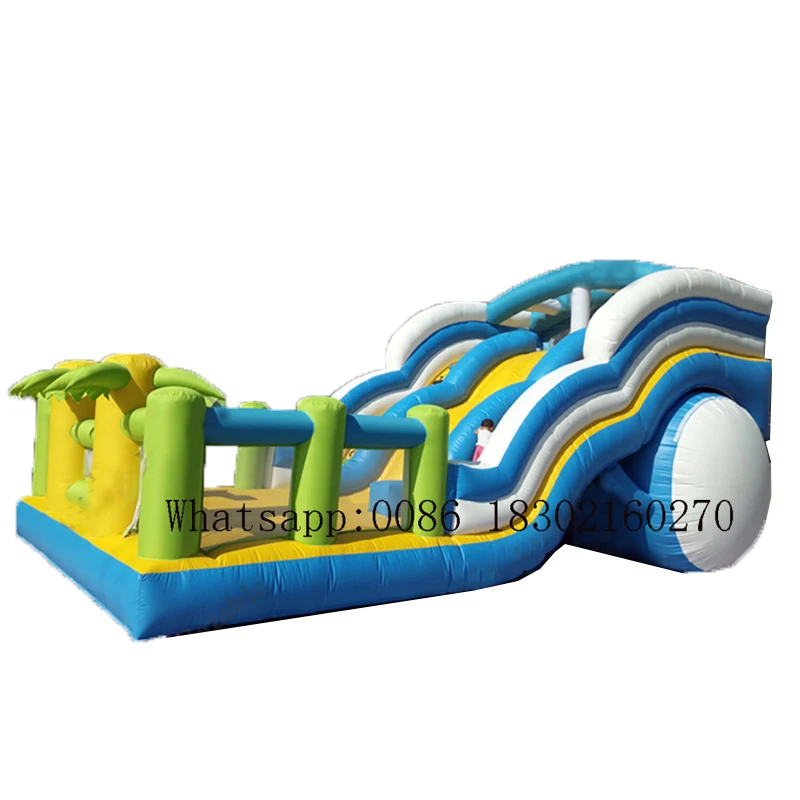 

Надувные горки в коммерческом стиле, надувная горка-батут с воздуходувкой для детей, горки