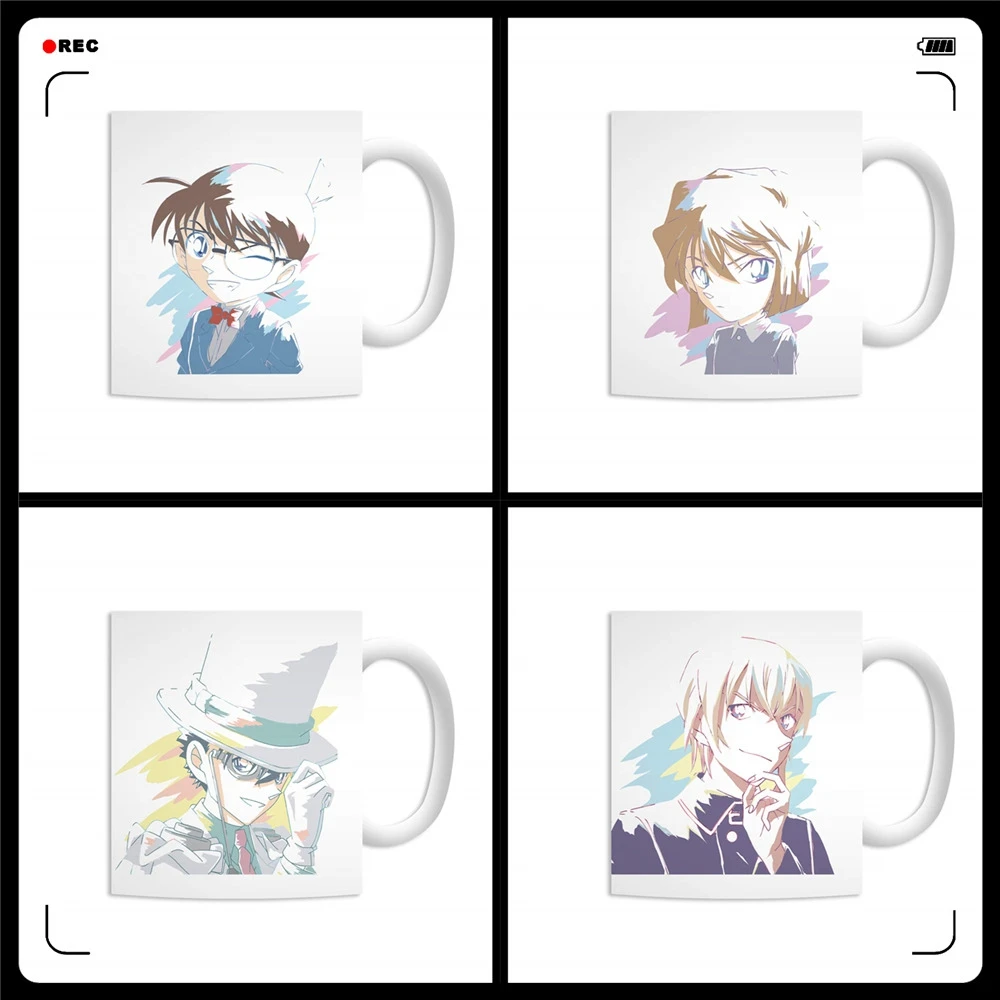 

Красивая керамическая кружка/чашка для воды/аниме/Детектив Конан хайбара Ай/Кайто Кид/Акай шуйчи/Амуро Тору