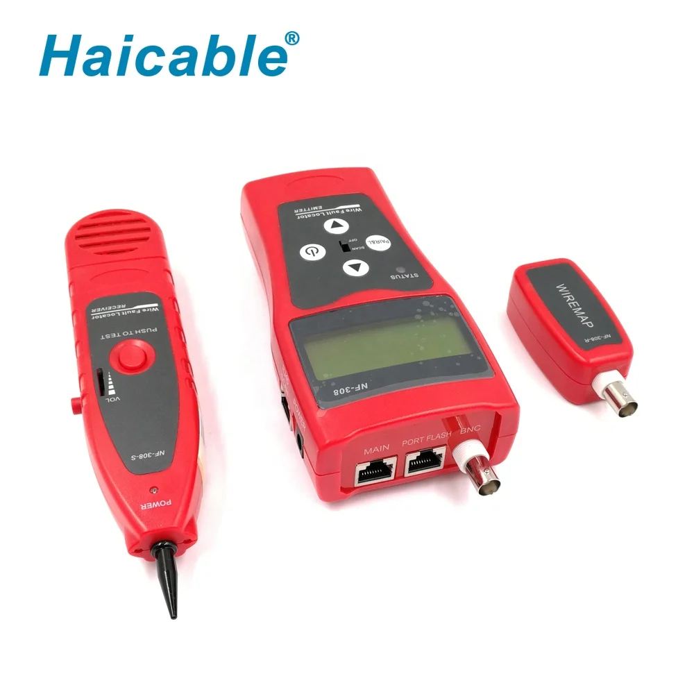 

Cable Finder LCD Wire Locator Cable Testers NF-308