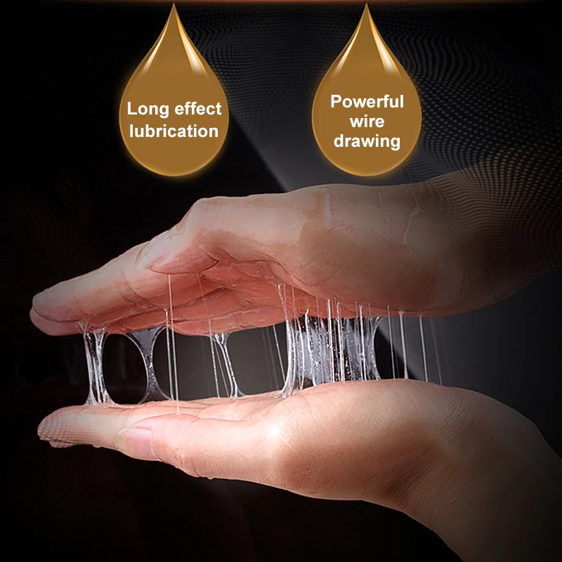 60 мл охлаждающая теплая шелковая смазка для секса анальная густая на водной