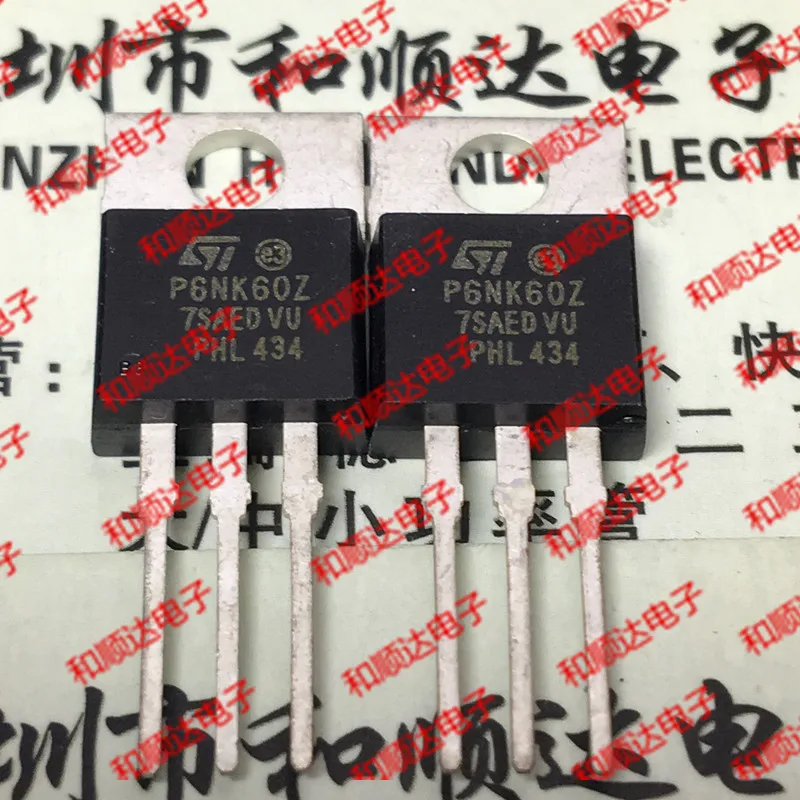 

10 шт./лот STP6NK60Z совершенно новый spot TO-220