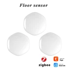 Детектор утечки воды ZigBee с Wi-Fi, датчик со звуковым сигналом, работает с приложением