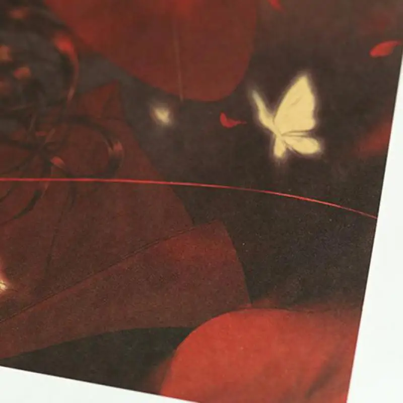 

Chinese Anime Kraft Paper Poster Home Decoration Painting 50.5x35cm