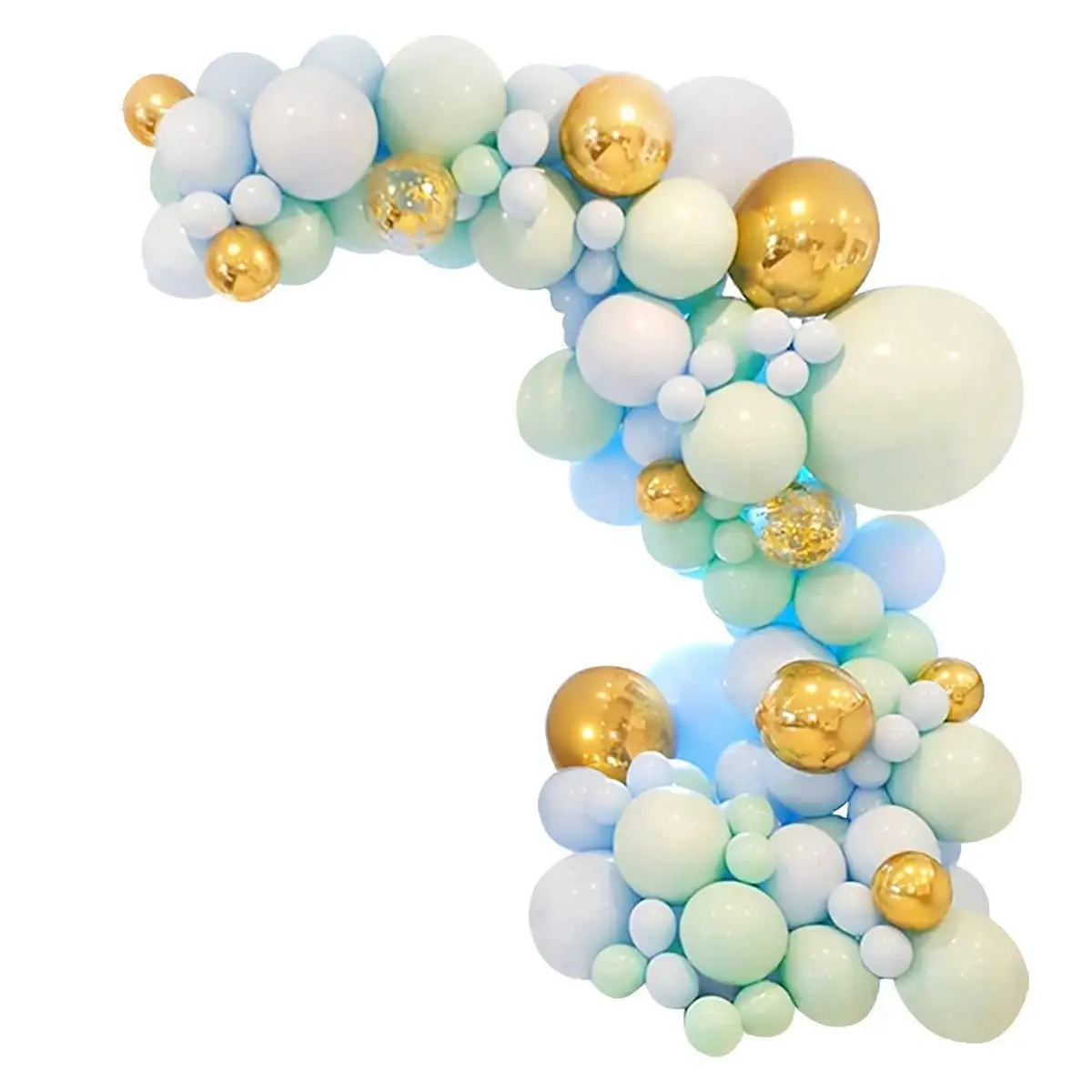 

Balloon chain package birthday wedding party background wall decoration balloon combination