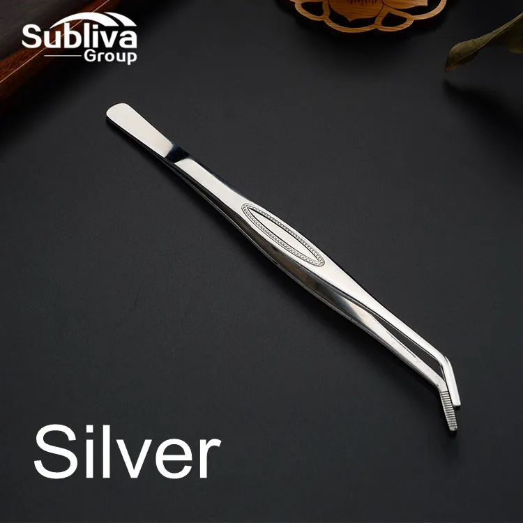 1 шт 22 см Изогнутые Пинцет щипцы с удобной ручкой для медицинских красоты