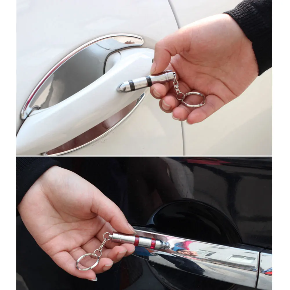 

1Pcs Multi Colors Car Static Elimination Discharger Anti-Static Keychain