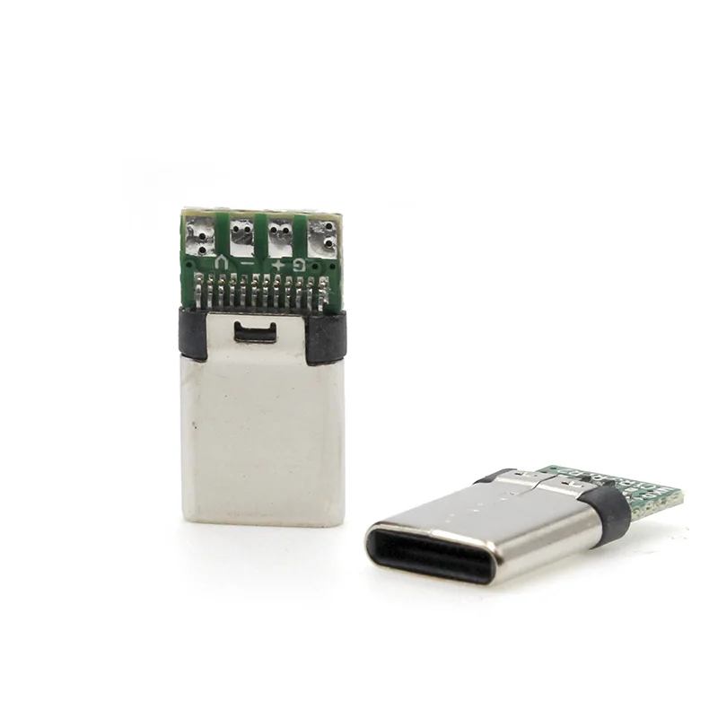 USB 3.1 Тип c Штекерный/гнездовой разъем 24pin usb Штекерный электрические терминалы