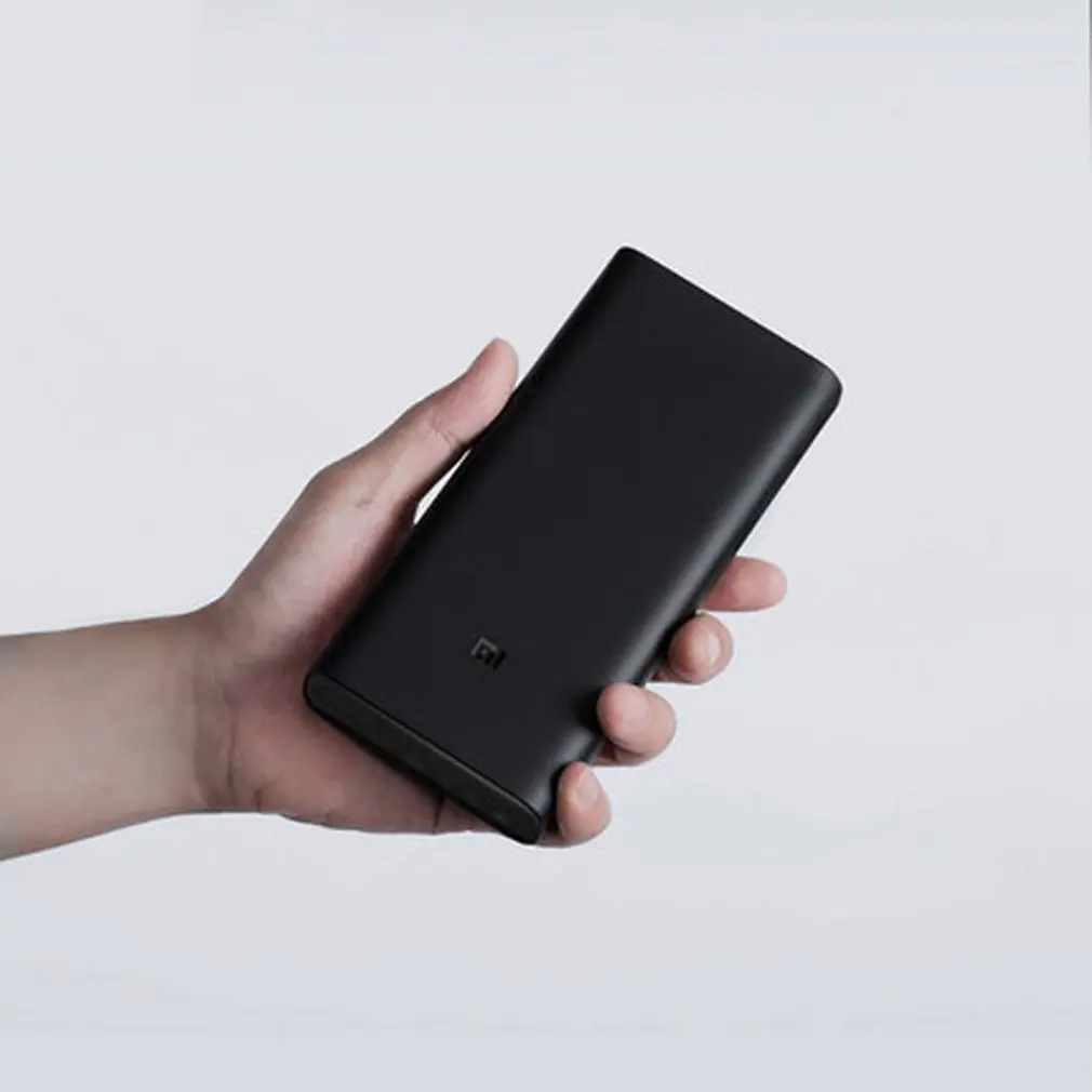 20000 мАч Xiaomi Mi power Bank 3 pro PLM07ZM usb TYPE C 45 Вт Быстрая зарядка портативный блок питания