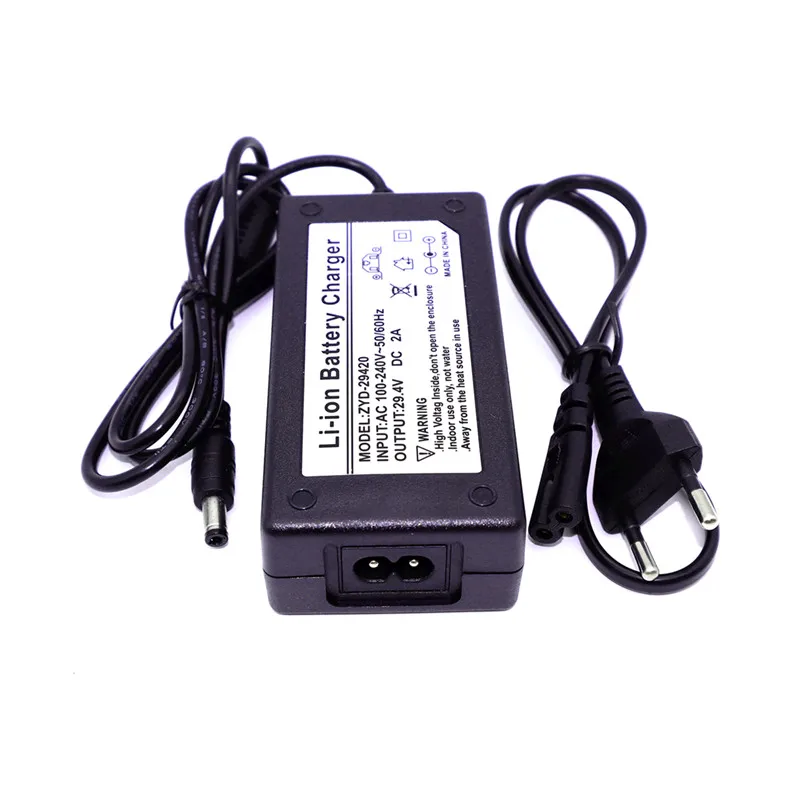 

100% New 24V 38000mAh 7S4P high power 38AH 18650 Lithium Battery pack with BMS 29.4V Electric bicycle electric car + 2A Charger