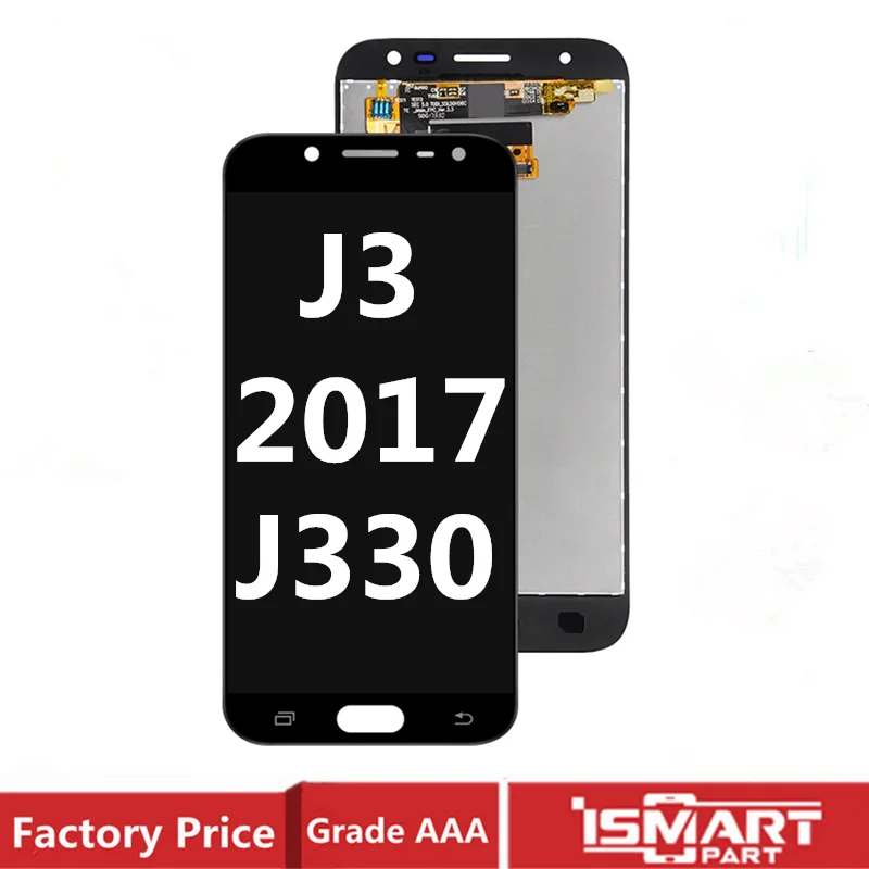 

TFT-экран для Samsung Galaxy J3 2017 J330, ЖК-дисплей с сенсорным датчиком, стеклянный дигитайзер в сборе J330FN SM-J330FN J330DS