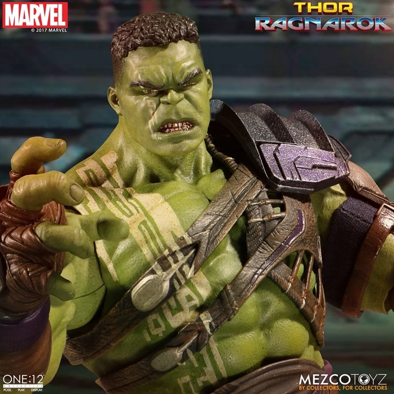 MEZCO Ant 1/12 ТОР 3 Халк Гладиатор издание настоящий Marvel мобильный режим причастия
