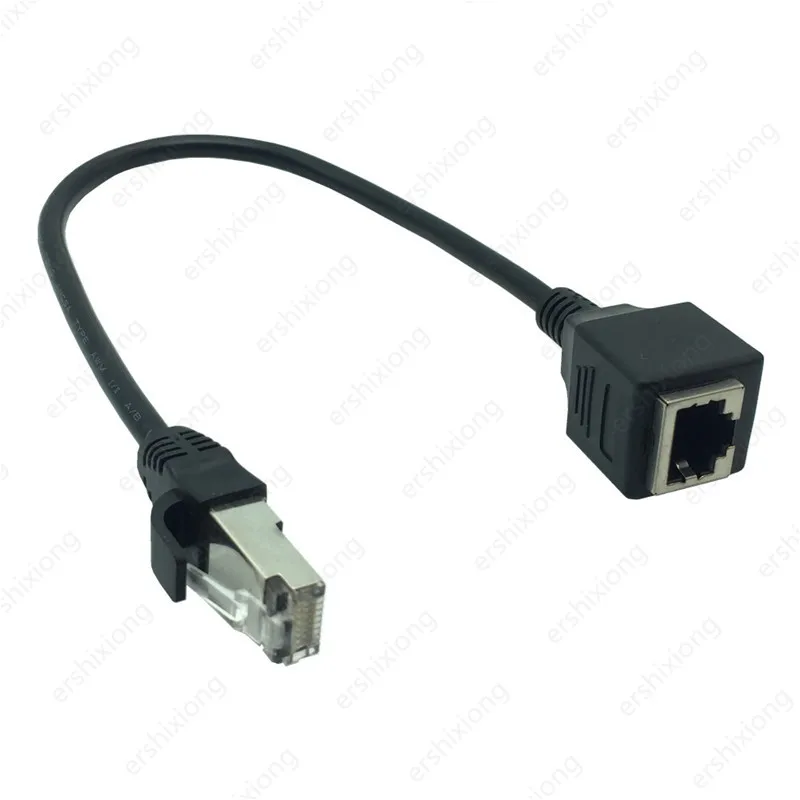 Удлинительный кабель RJ45 8P8C FTP STP UTP Cat 5e штекер-гнездо локальная сеть Ethernet 30 см
