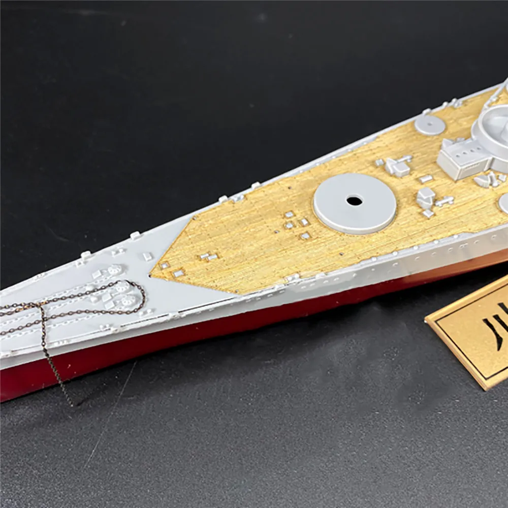 Деревянная колода модель комплект для 1/700 Trumpeter 05752 французский линкор джинс Барт