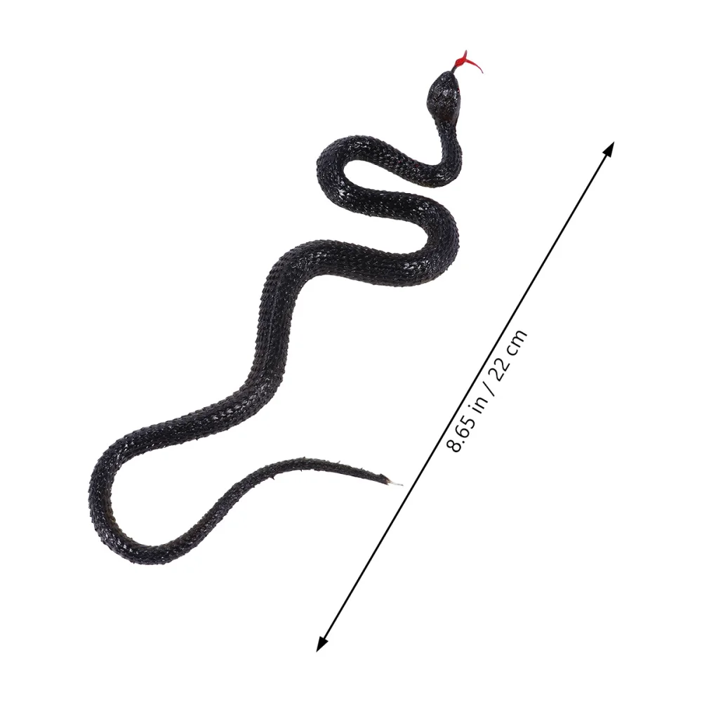 

Realistic Rubber Snakes Toys Scary Fake Snake Rubber Snake Tricky