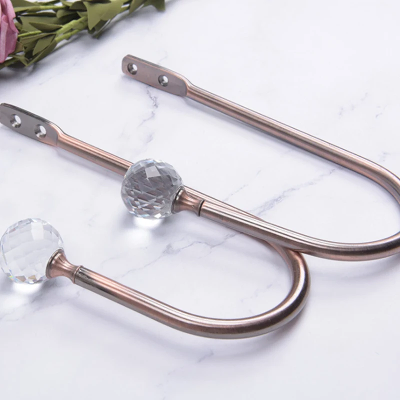 Держатель для занавесок настенный гостиной винтажный u-образный аксессуары