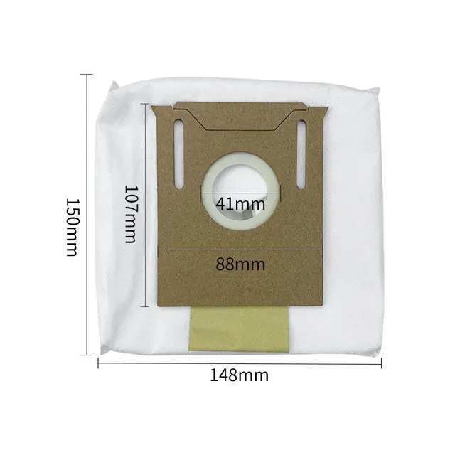 

Replacement Part For ECOVACS DEEBOT OZMO T8 T8AIVI MAX Robot Vacuum Cleaner Large Capacity Leakproof Dust Bag Kits Accessories