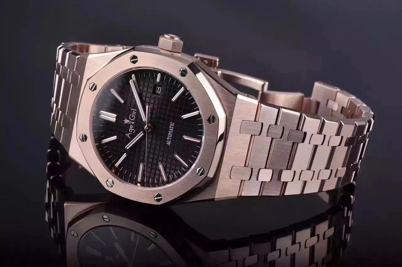 Новинка Классические мужские часы из нержавеющей стали автоматические