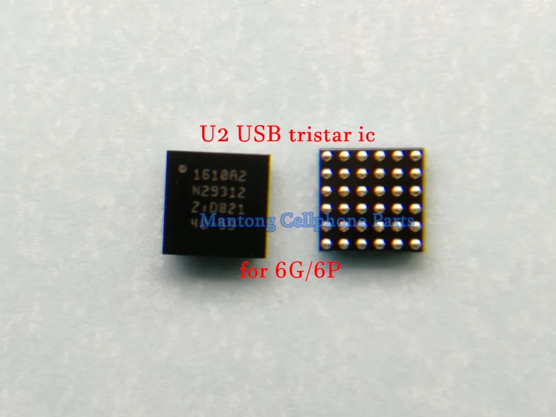 

10pcs/lot charger charging ic chip TRISTAR2 1610A2 for iPhone 6 6G 6 plus U2 U1700 usb ic chip 1610 1610A 36pin