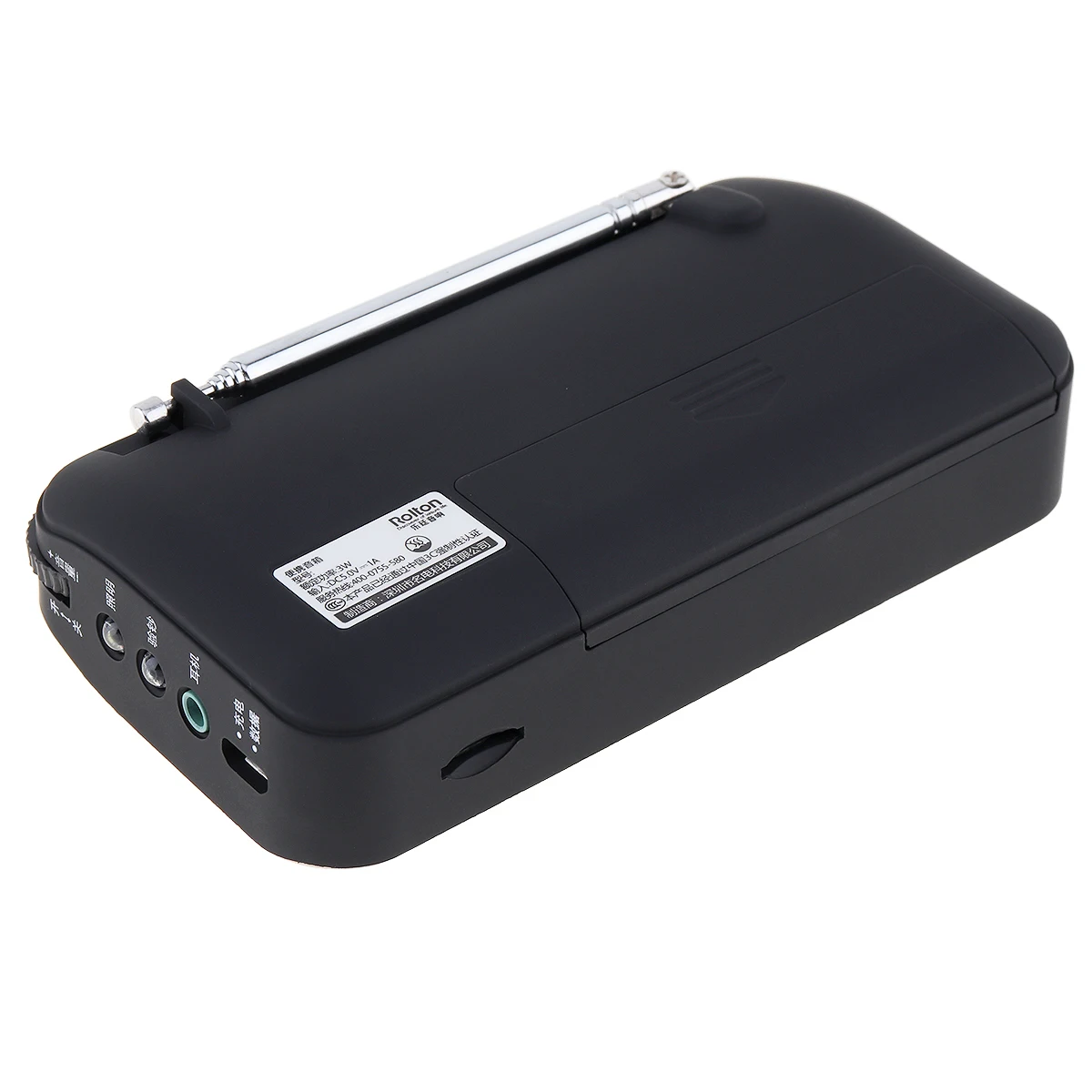 Rolton W405 портативный мини FM радио динамик USB MP3 музыкальный плеер TF карта сабвуфер радио фонарь с светодиодный дисплей