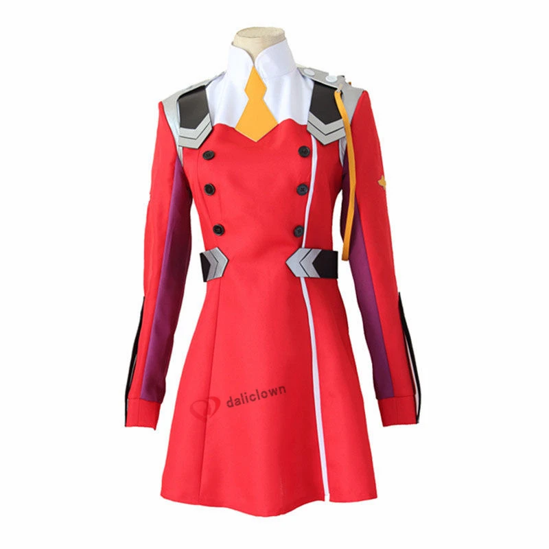 Костюм для косплея HIRO ICHIGO MIKU kocoro Zero Two школьная форма парик аниме костюм на