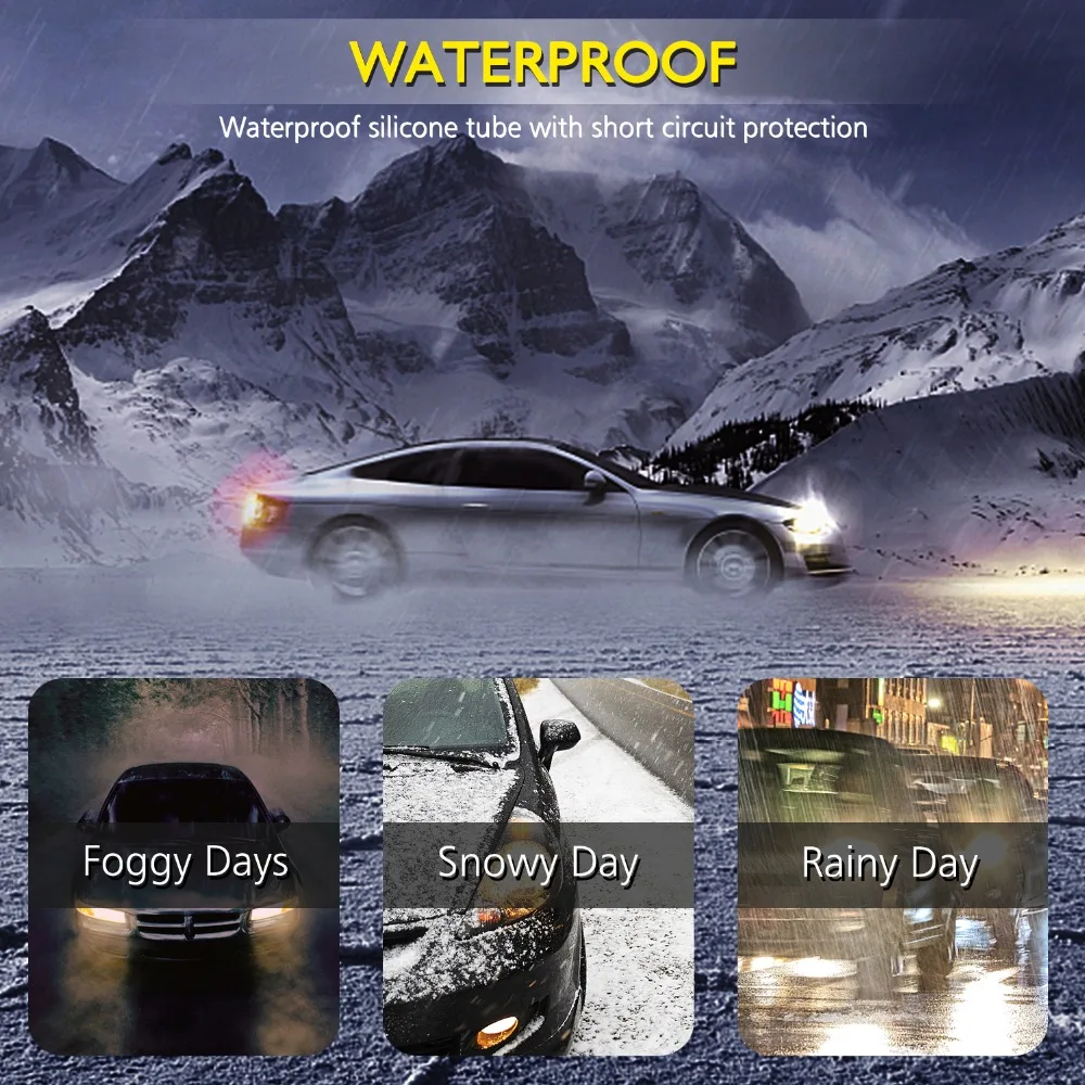 Гибкая силиконовая светодиодная лента для дневных ходовых огней 30 см 45 60 85 12