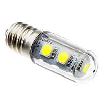 high quality 1x mini e14 1w 7 led 5050 naturewarm white refrigerator light bulb lamp110v220v