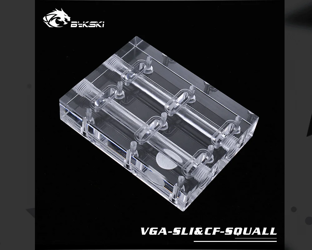 Bykski VGA-SLI& CF-SQUALL, SLI/CF мосты водоблок, для видеокарты Cross Fire, L4-2way/L4-3way/L6-2way/L8-2way/L4-4way