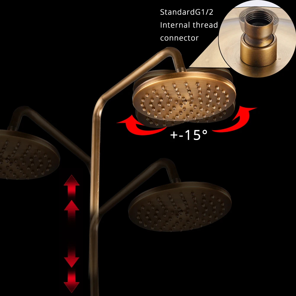 Смеситель для душа с одной ручкой + полка ванной комнаты смеситель латунный