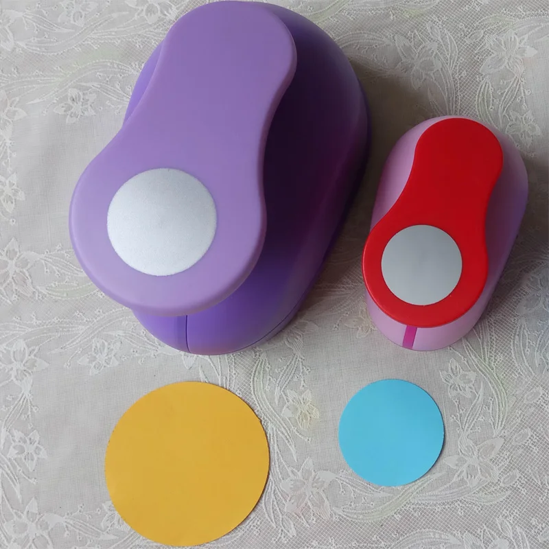 Набор дыроколов круглой формы 3 8 см/2 5 см детский ручной Дырокол сделай сам