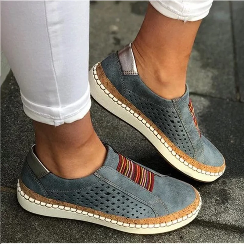 

Женские холщовые кроссовки без шнуровки, Вулканизированная подошва, плоская подошва, повседневная обувь, лето-осень