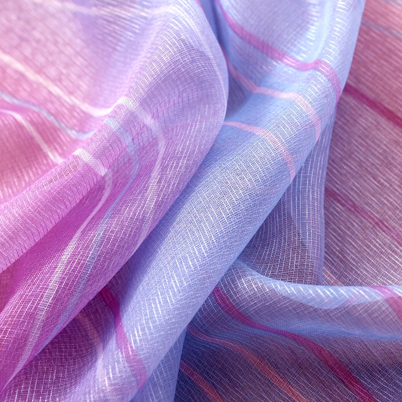 Кухонная занавеска Современная Короткая в деревенском стиле тканевая