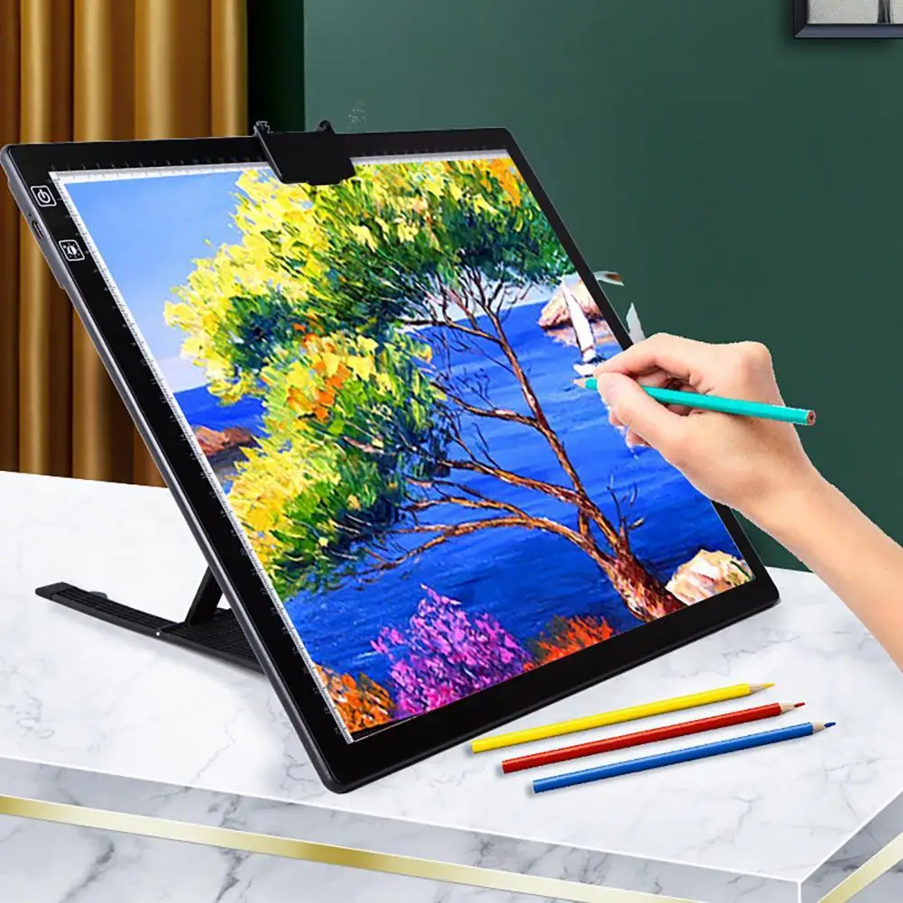 Graphic Tablet High-quality A3 LED Artcraft Tracing Copy Board Wide Application Stepless Adjustment LED Stencil Board