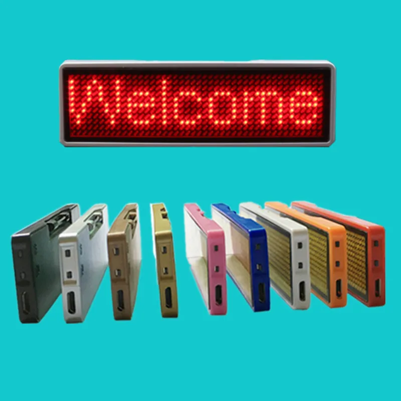 Чехол с цифровым именем и светодиодным значком красного цвета черный