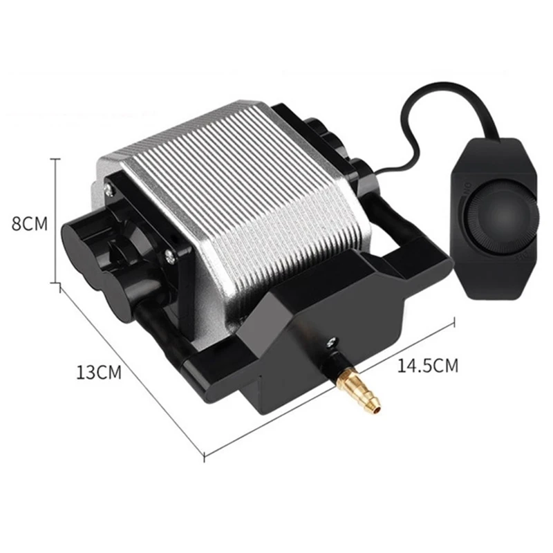 Сверхмощный воздушный насос для аквариума бесшумный аквариумный компрессор с