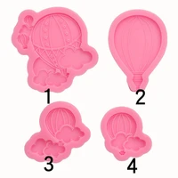 4 kinds of hot air balloon silicone mold chocolate baking cake decoration mould 15 949