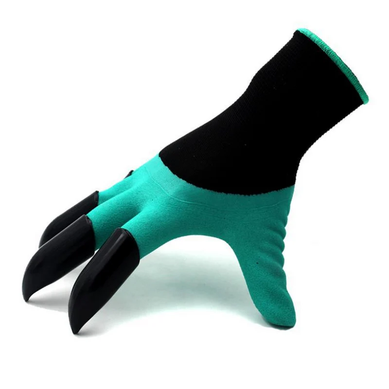 

1 Pair Garden Gloves ABS Plastic Garden Rubber Gloves With Claws Quick Easy to Dig and Plant For Digging Planting 2 Style