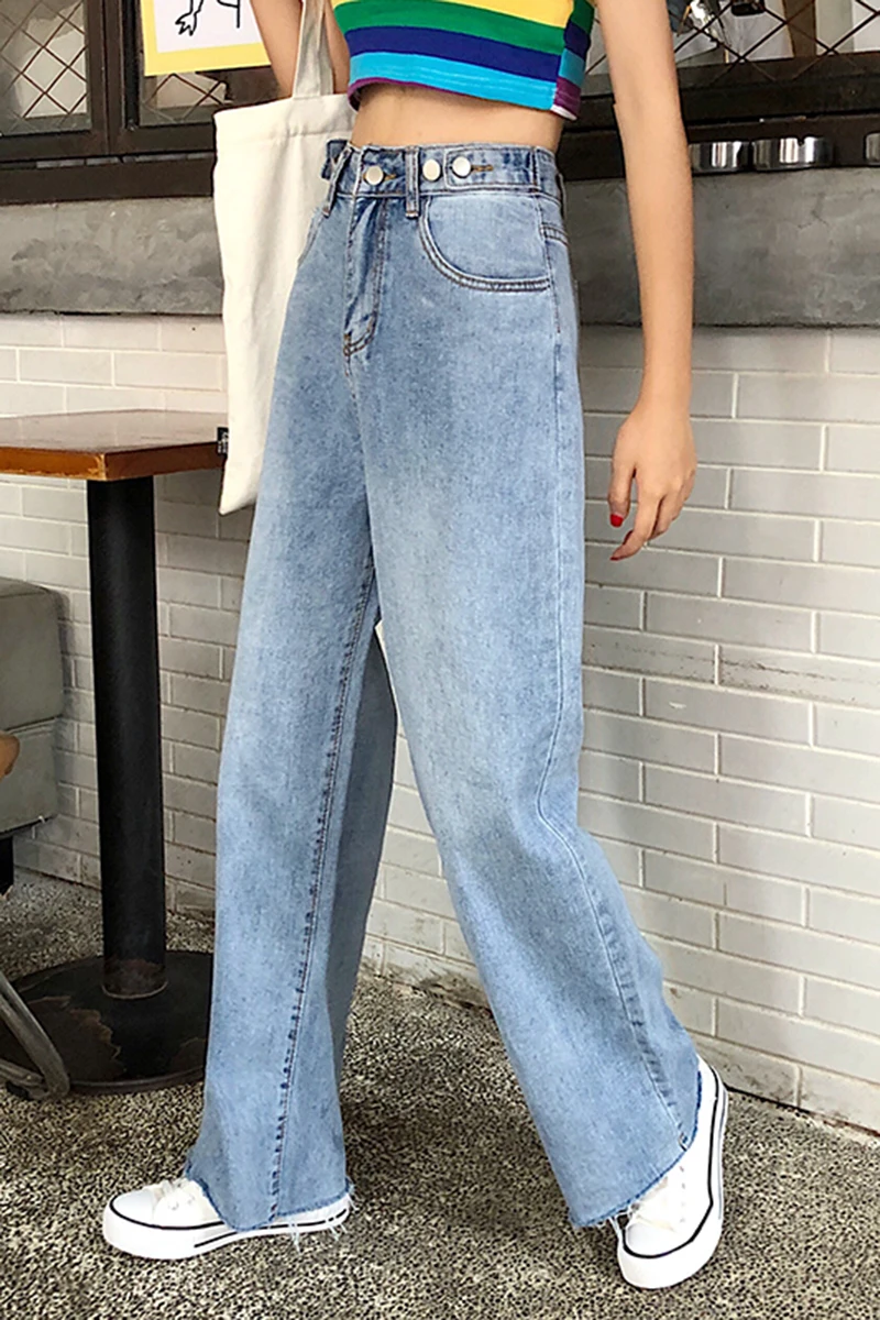 Джинсовые брюки женские весна лето осень FPK5514 2019 | Женская одежда