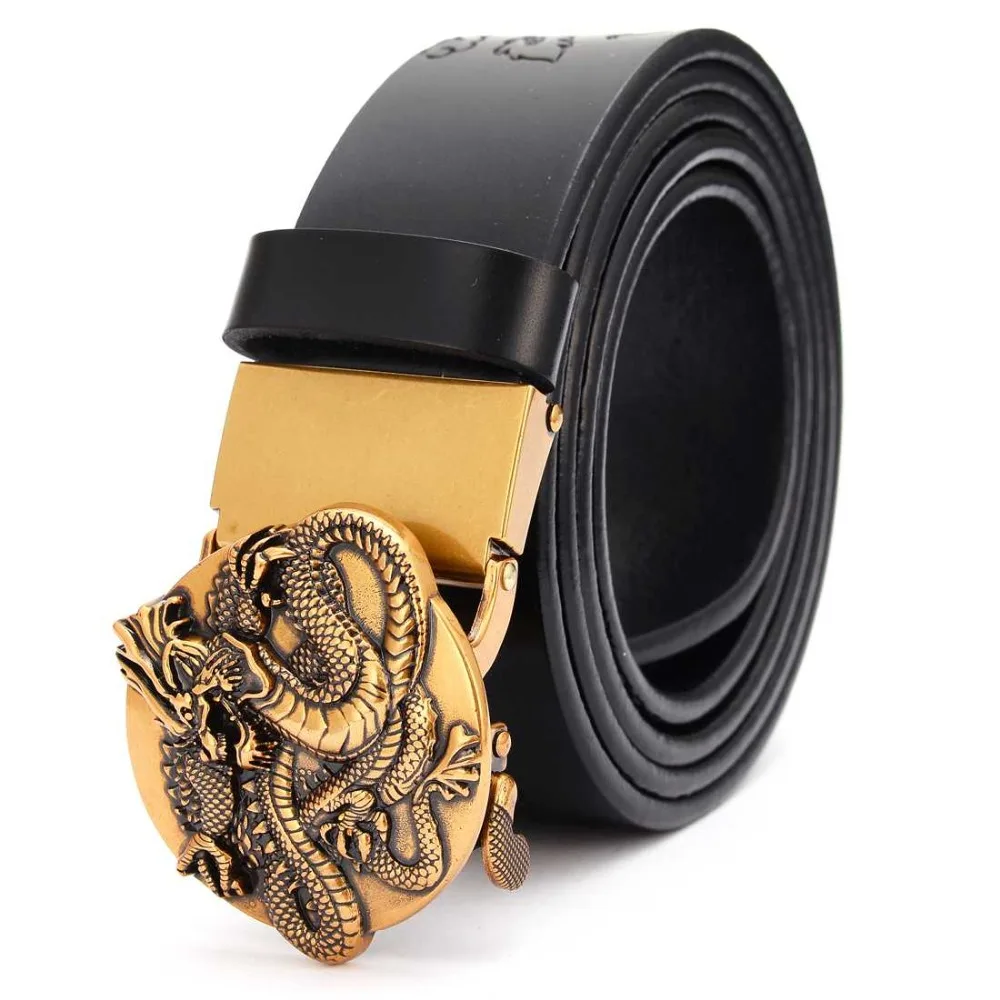 Для мужчин из натуральной кожи, платье пояс с автоматическим BuckleFashion кожа Ремни со съемными Пряжка из сплава