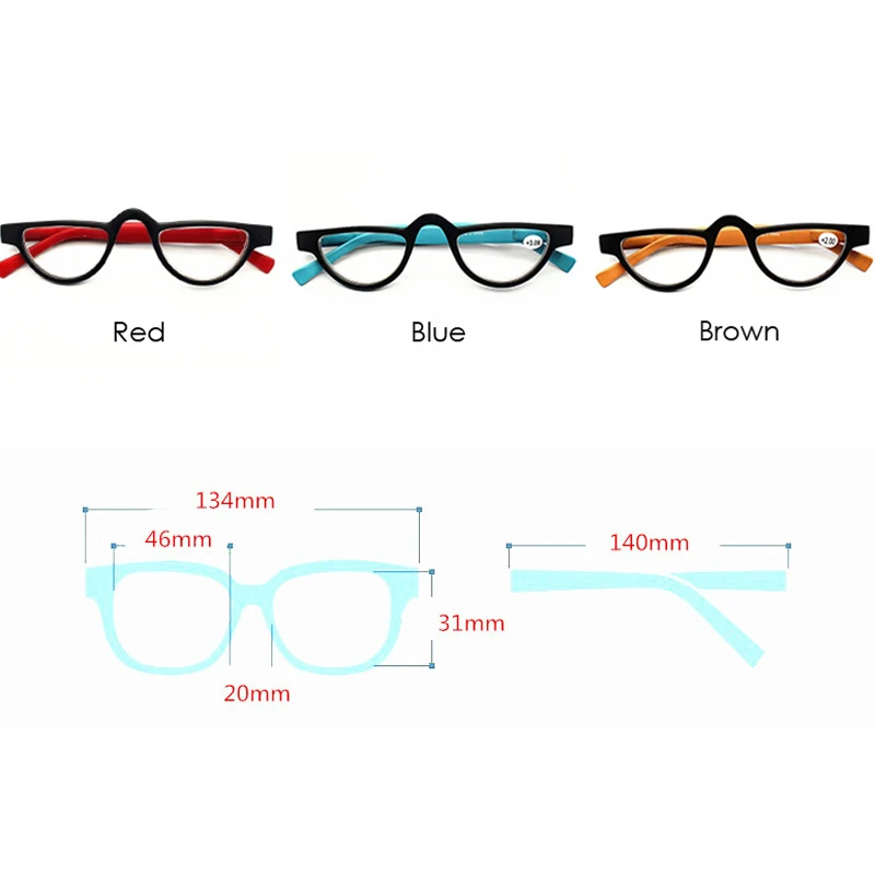 Очки Seemfly для чтения мужчин и женщин брендовые приталенные в стиле ретро кошачий