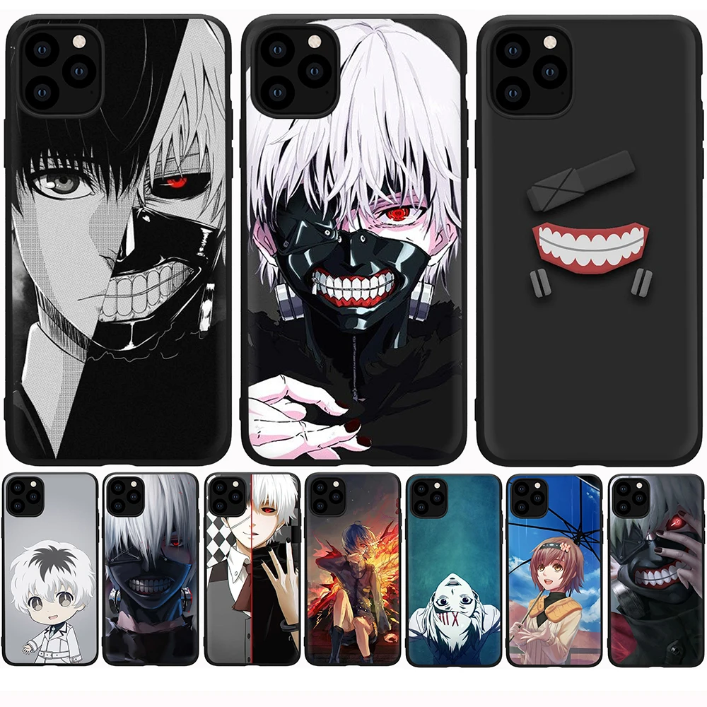 Токийский маска Гуль для iPhone 12 11 Pro Max 112 Mini X XR XS 8 7 6S 6 Plus 5 5S SE 2020 силиконовый чехол