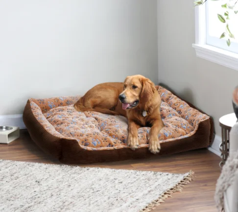 

Pet Products Dog Beds Mats For Small Medium Large Dogs Puppy Cat Bed House Winter Dog Bed Sofa Kennels House Bench Dogs Blankets