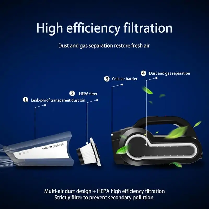 4 в 1 автомобильный пылесос многофункциональные портативные пылесосы с