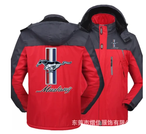 

Winter Parka Men for Mustang Windbreak Plus Velvet Thick Warm Windproof Male Military Hooded Anorak Jackets Men's Overcoa G