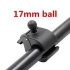 Зажим для крепления на руль велосипеда мотоцикла с шариковым креплением 17 мм для экшн-камеры Gopro зажим для крепления на руль