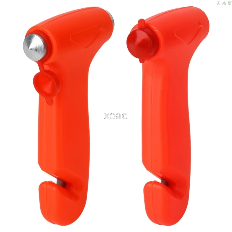 2 в 1 Автомобильный экстренный фотомолоток инструмент для обрезки стекла окна