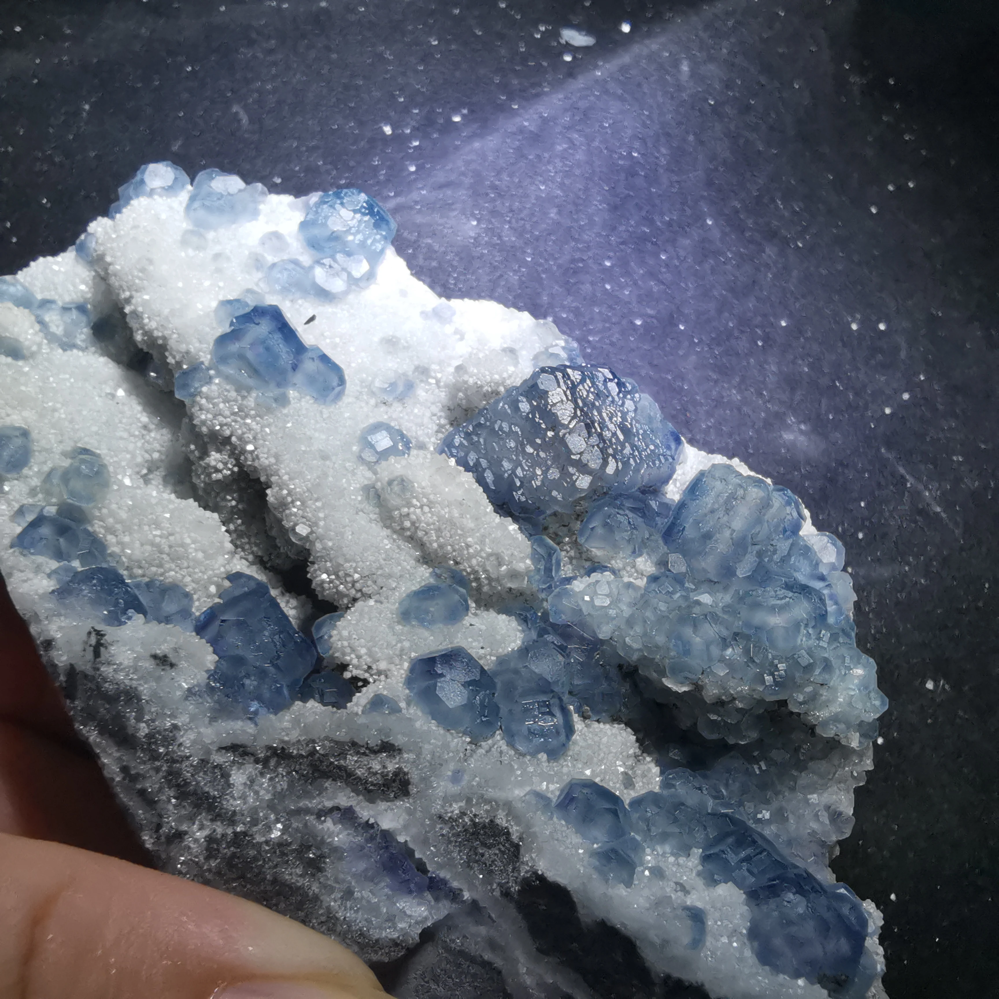 

169.7gNatural green blue fluorite mineral teaching specimen healing energy QUARTZ GEM home decoration collection ornaments